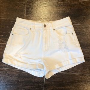 White shorts